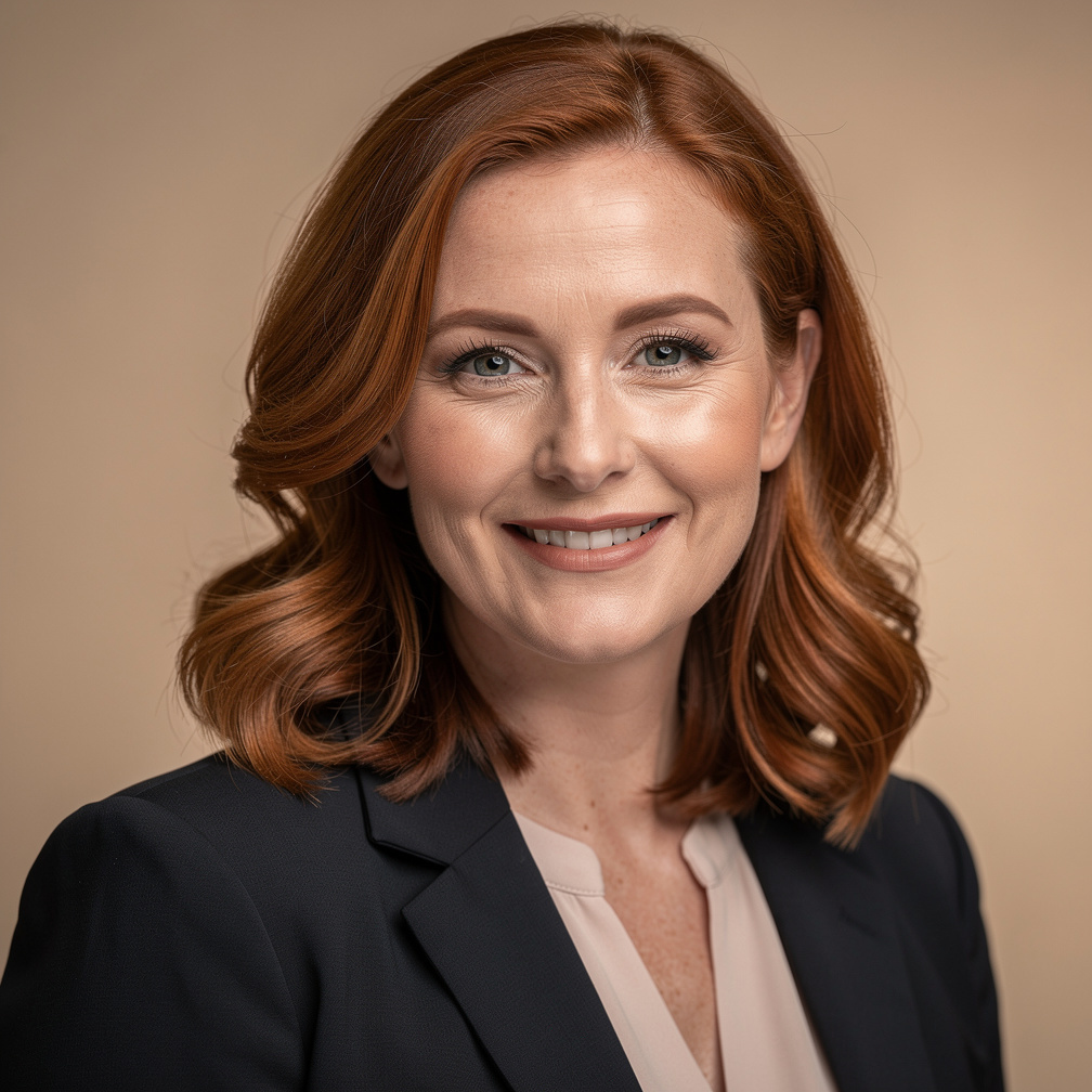 Portrait of a British woman executive producer
